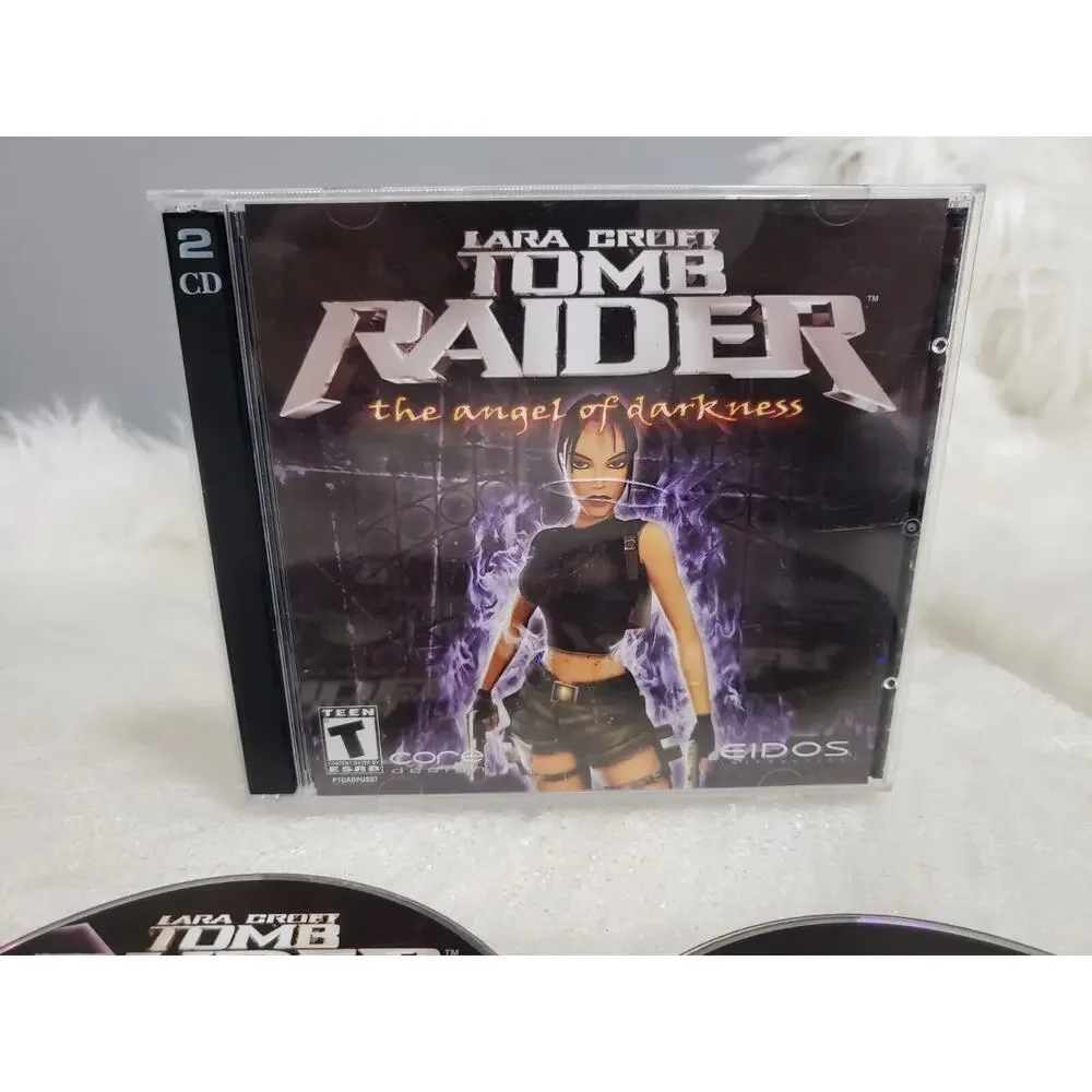 Video Game PC Tomb Raider‎ the Angel of Darkness Laura Croft
